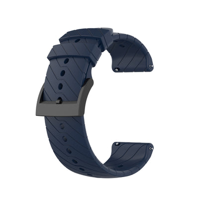 24mm Lightning-Stripe Silicone Watch Strap