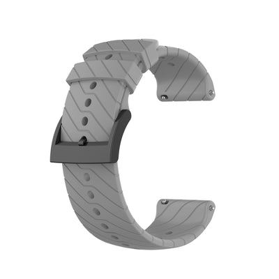 24mm Lightning-Stripe Silicone Watch Strap