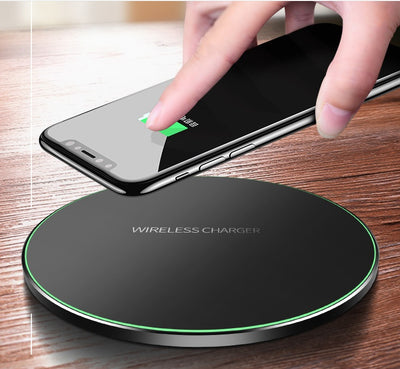 Fast Wireless Charging Pad For Sam-sung and iPhone