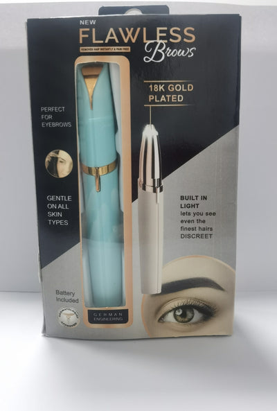 Mini Electric Eyebrow Shaver with LED Light