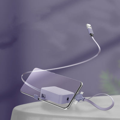 4 In 1 Retractable USB Multiphone Charging Cable