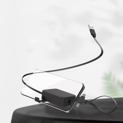 4 In 1 Retractable USB Multiphone Charging Cable