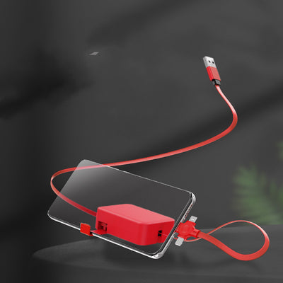 4 In 1 Retractable USB Multiphone Charging Cable