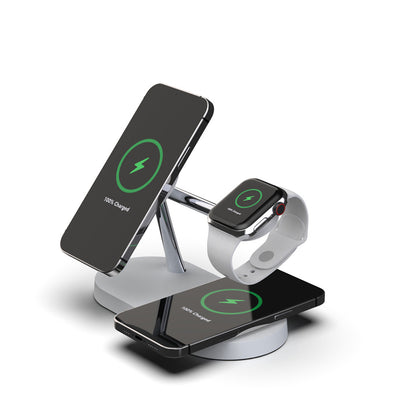 Multifunctional Magnetic Wireless Desktop Charger