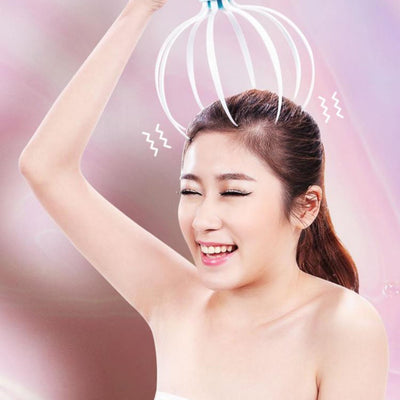 Vibrating Scalp Massager. Eight Claw Electric Scalp Massager.