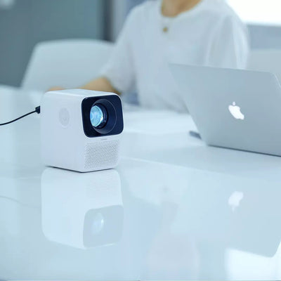 Xiaomi Wanbo Projector T2max-Free Home HD Small Portable Mini Bedroom Wall Casting