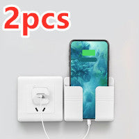 Mobile Phone Wall Mounted Storage Rack for Phone.  Self Stick Storage Box