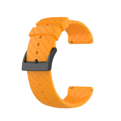 24mm Lightning-Stripe Silicone Watch Strap