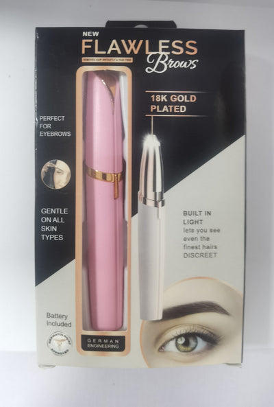 Mini Electric Eyebrow Shaver with LED Light