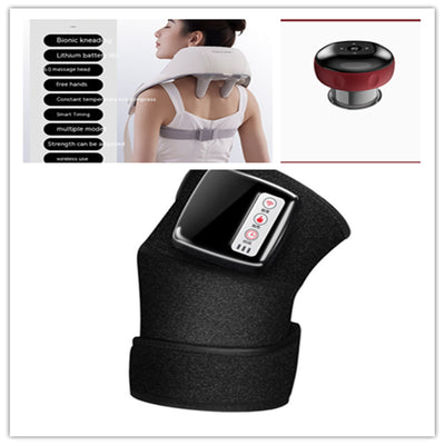 Infrared Heating and Vibrating Massager Wrap for Knee and Elbow Joint Therapy