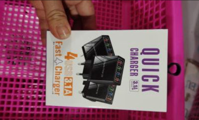 Quick Charger USB 4 in 1