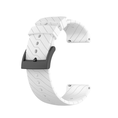 24mm Lightning-Stripe Silicone Watch Strap