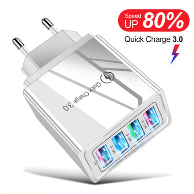 Quick Charger USB 4 in 1