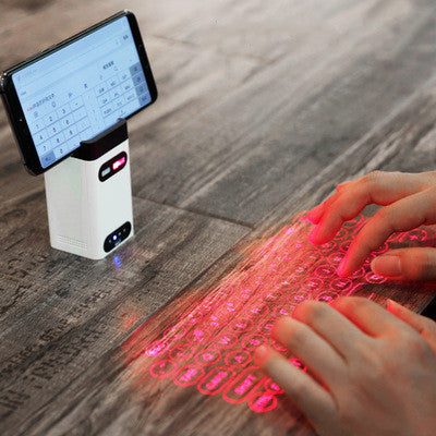 Virtual Laser Bluetooth Wireless Projection Keyboard For iPhone With Mouse Function