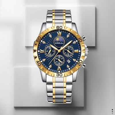 Men's Multifunctional Business Calendar Quartz Watch