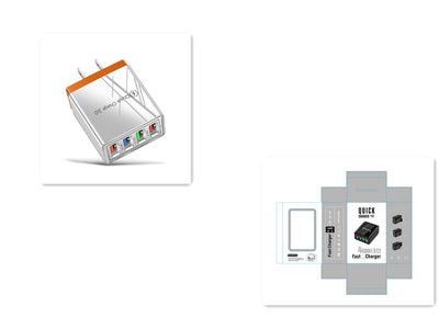 Quick Charger USB 4 in 1