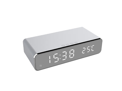 Digital Alarm Clock With Wireless Charger, MS Series
