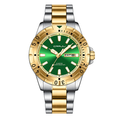 Men's Dual-Date Business Watch