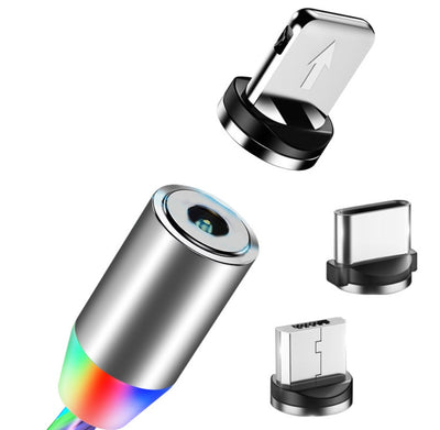 Flowing Light Magnetic Streamer Data Line Cable for iPhone and Android
