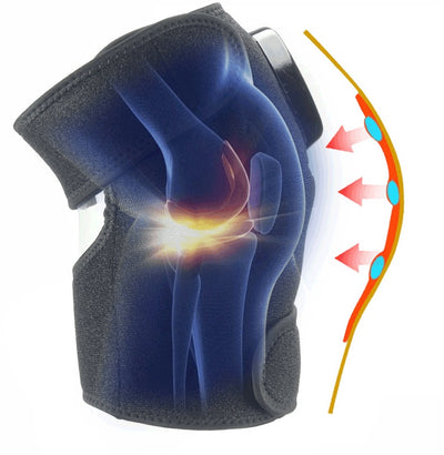 Infrared Heating and Vibrating Massager Wrap for Knee and Elbow Joint Therapy