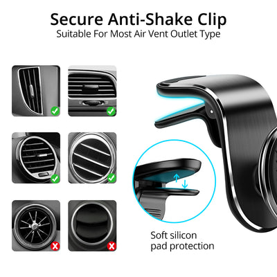 Air Vent Magnet Mount Smartphone Holding Bracket