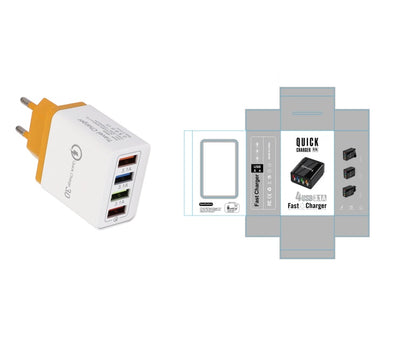 Quick Charger USB 4 in 1