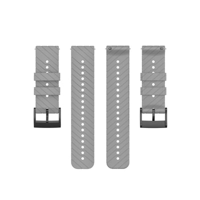 24mm Lightning-Stripe Silicone Watch Strap