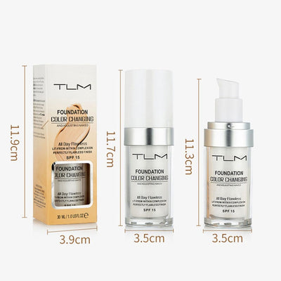 Foundation Color Changing