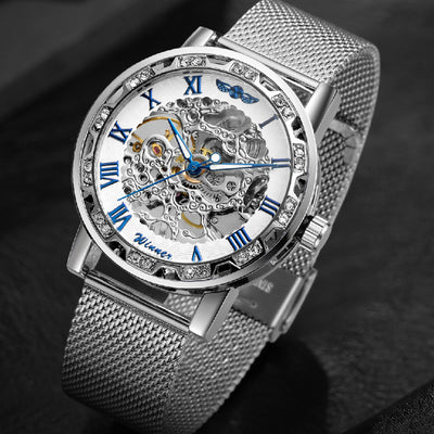 Men's Casual Manual Mechanical Watch