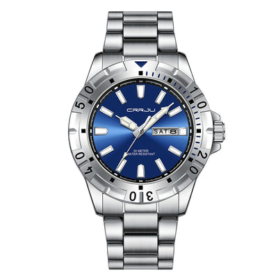 Men's Dual-Date Business Watch