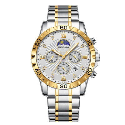 Men's Multifunctional Business Calendar Quartz Watch