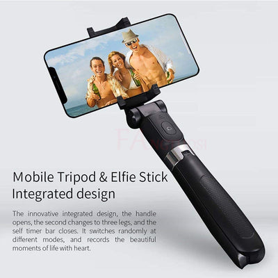 Apple and Android Compatible Tripod Selfie Stick