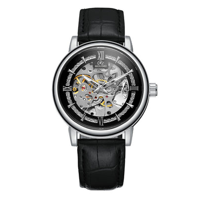 European And American-style Mens Fashionable Hollow-out Mechanical Watch