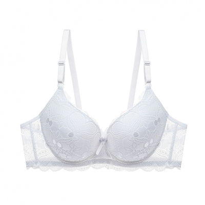 Lace Hollow Massage Push Up Bras Underwear For Women