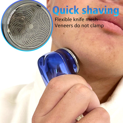 Mini Cordless Face Shaver.  Rechargeable USB Electric Shaver Wet & Dry.