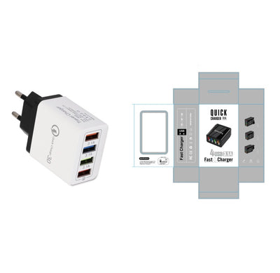 Quick Charger USB 4 in 1