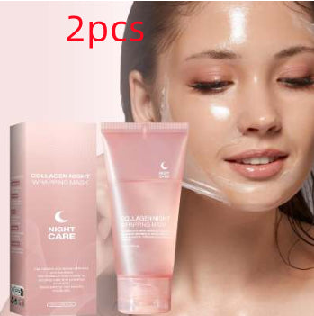 Night Wrapping Face Mask. Natural Ingredients, Firming Elasticity & Hydration For wrinkle Free Skin