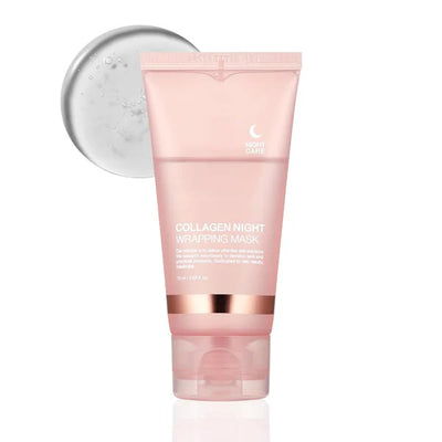 Night Wrapping Face Mask. Natural Ingredients, Firming Elasticity & Hydration For wrinkle Free Skin