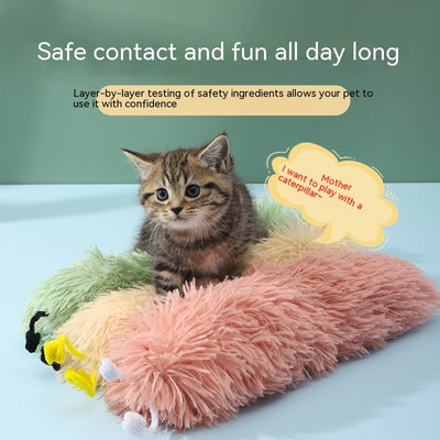 Caterpillar Ringing Cat Toy