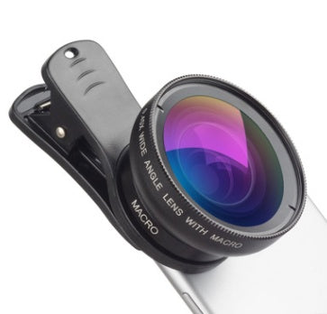 Phone Lens kit:  0.45x Super Wide Angle & 12.5x Super Macro Lens HD Camera Lens