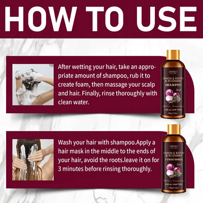 ZORAELY 3in1 Shampoo and Conditioner Set. Rich lather that rinses easily,strengthens hair, repairs dry and damaged hair.200g