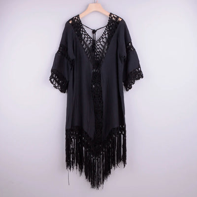CROCHETED Beach Cover Up Women