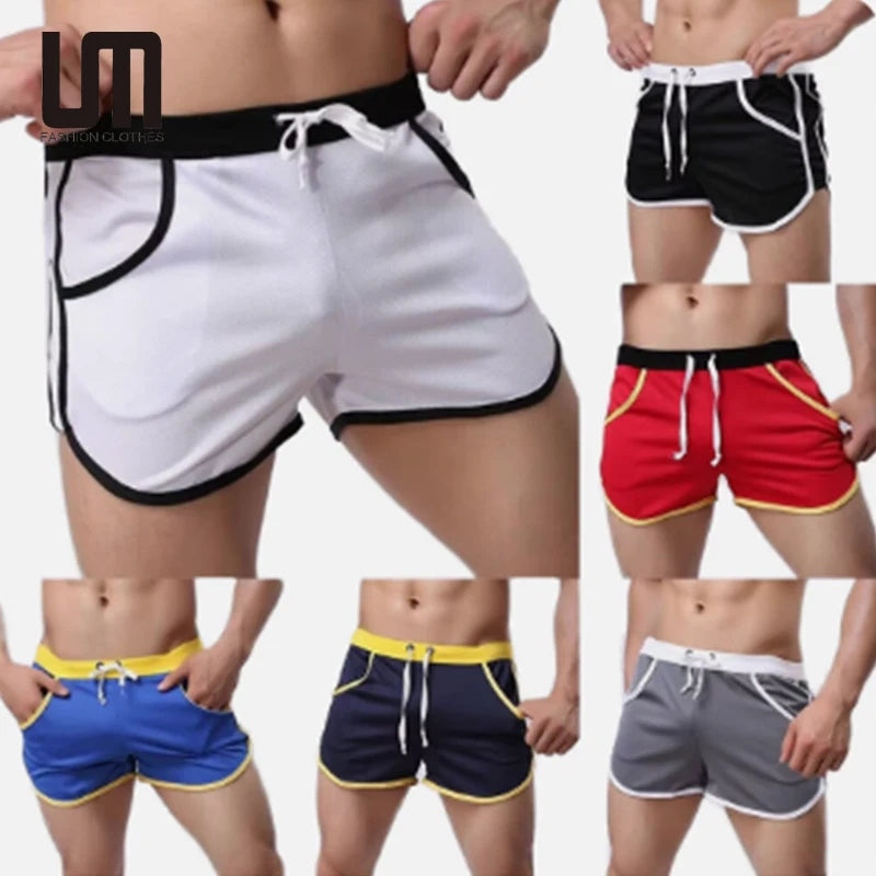 Men's Casual Elastic Waist Beach Shorts