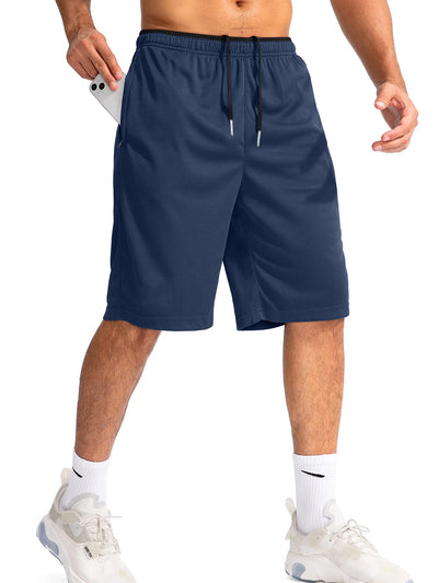 Men's Summer Running, Basketball, Gym Fitness Training Shorts