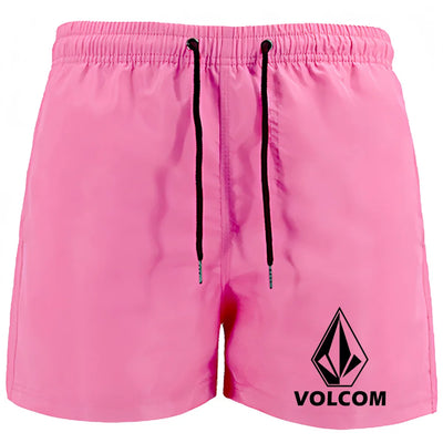 Men's VOLCOM Beach Shorts-Drawstring with Mesh Lining