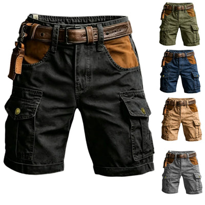 2026 New Cargo Knee Shorts Men Sports Casual Bermuda Shorts Plus Size Cotton Half Pants Golf Straight Running Gym Shorts Pants