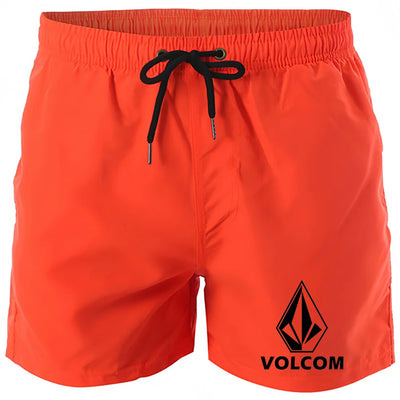 Men's VOLCOM Beach Shorts-Drawstring with Mesh Lining