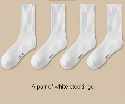 1 Pair Socks Men's Cotton Deodorant Winter Towel Bottom with Velvet Uppers Thickened Sports Basketball Socks