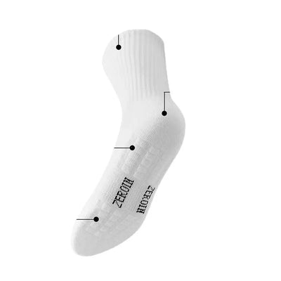 1 Pair Socks Men's Cotton Deodorant Winter Towel Bottom with Velvet Uppers Thickened Sports Basketball Socks