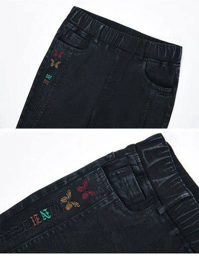 High Waist Stretch Jeans for Women